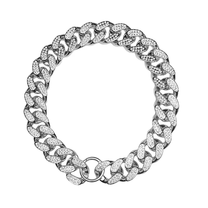 Julian Hundehalsband mit Diamanten