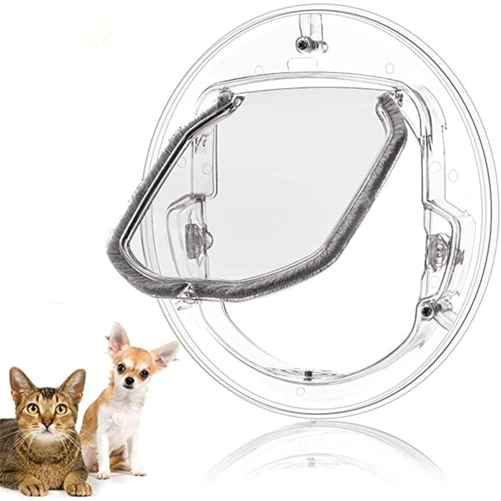 Lilly | Transparente Haustierklappe für Kontrolle