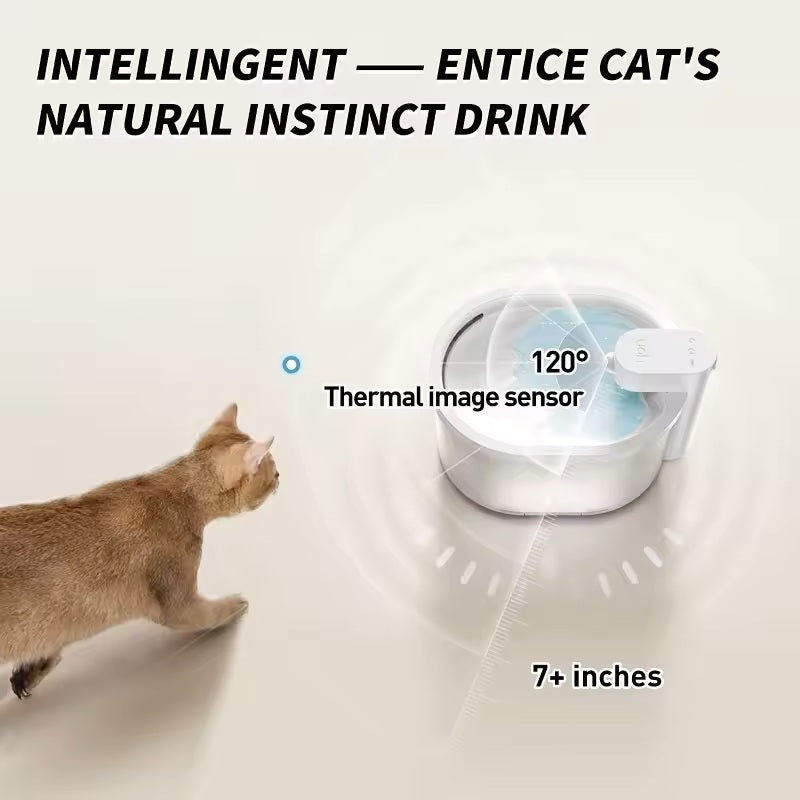 Steph | Automatischer Trinkbrunnen für Hund & Katze mit Filter