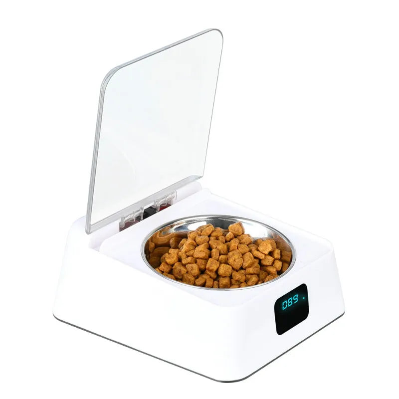 Hank | Automatischer Katzenfutterspender mit Timer und Digitalanzeige