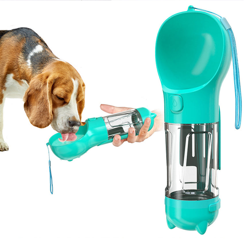 Rudi | Multifunktionale 4-in-1 Hundewasserflasche