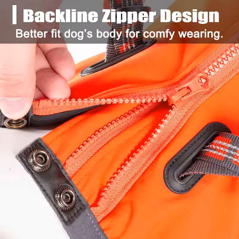 Joachim | Wasserdichte reflektierende Hundejacke