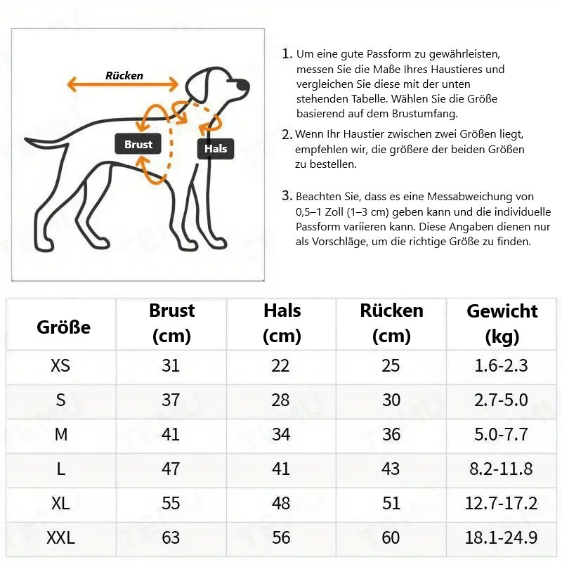 Gregor | Wasserdichter Hundemantel