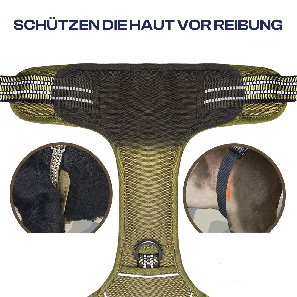 Vincent Taktisches Hundegeschirr mit MOLLE