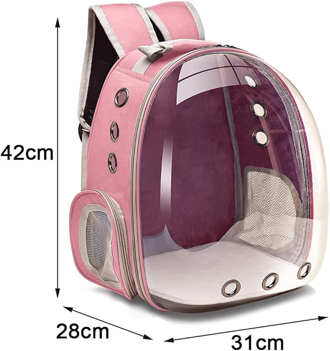 Zita Transparente Katzentragetasche für den Transport