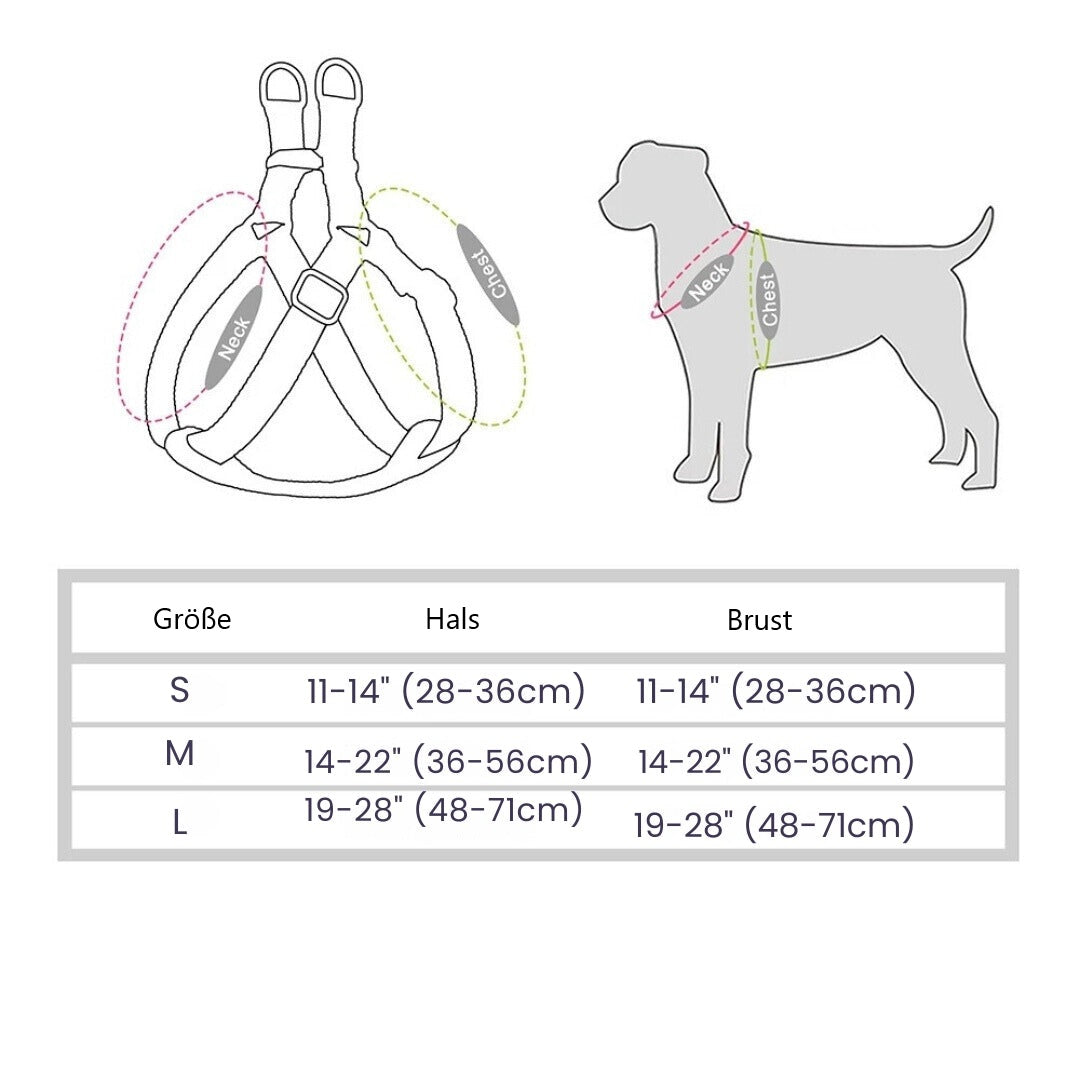 Abby Verstellbares Hundegeschirr