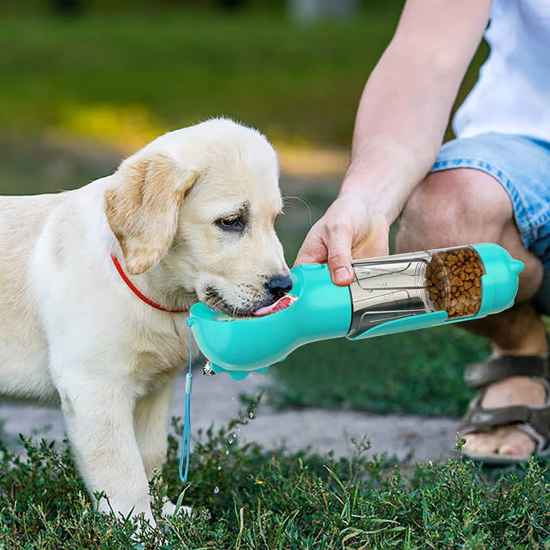 Rudi | Multifunktionale 4-in-1 Hundewasserflasche