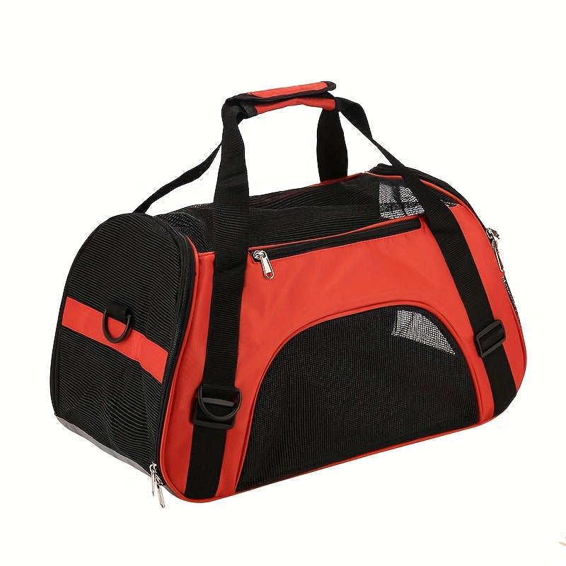 Atmungsaktive Hundetasche mit Belüftungspaneelen und Trageriemen | Tailgo Bag