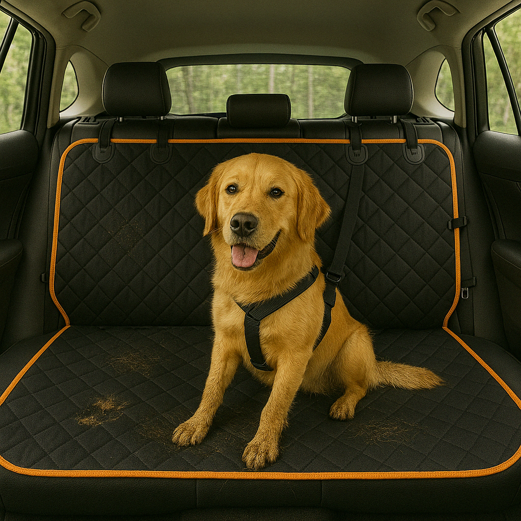 Nino | Wasserdichte Hundedecke fürs Auto im Hängemattenstil