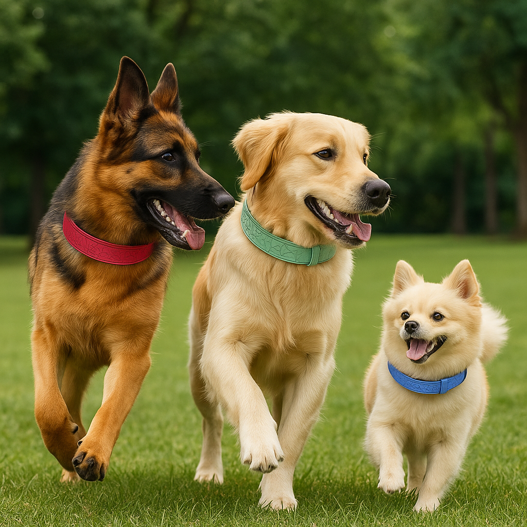 Lothar | Strapazierfähiges Leder Hundehalsband