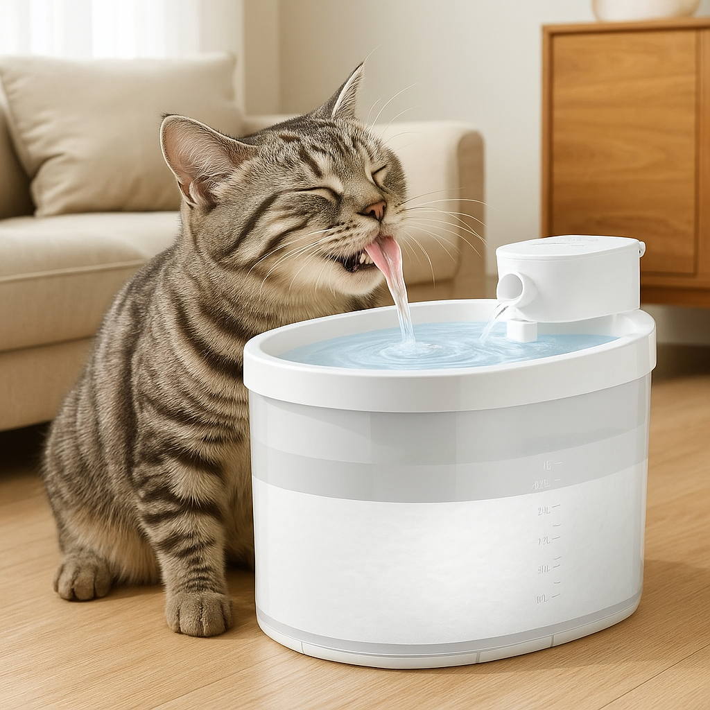 Steph | Automatischer Trinkbrunnen für Hund & Katze mit Filter