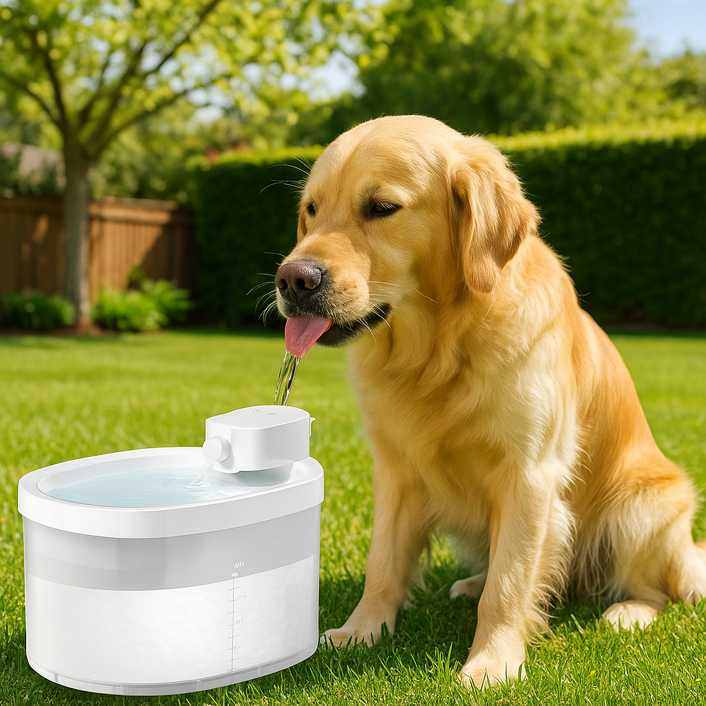 Steph | Automatischer Trinkbrunnen für Hund & Katze mit Filter