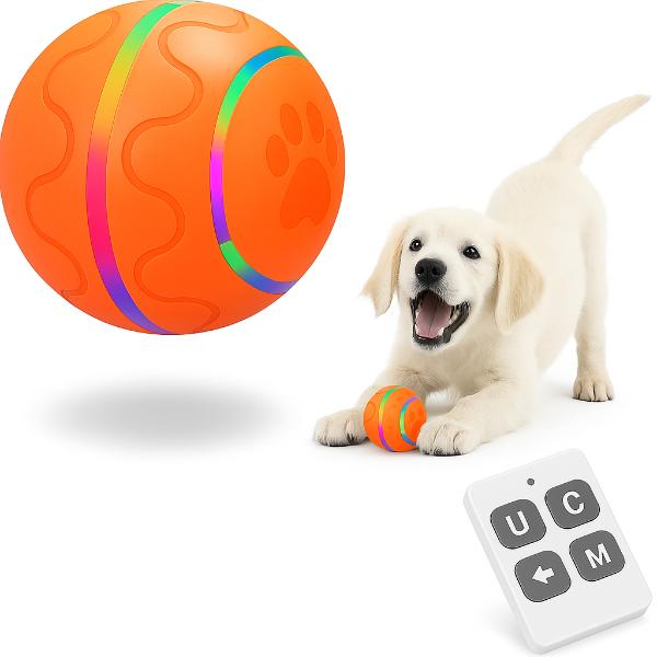 Rey | Interaktiver Hundeball mit automatisch rollendem LED-Licht