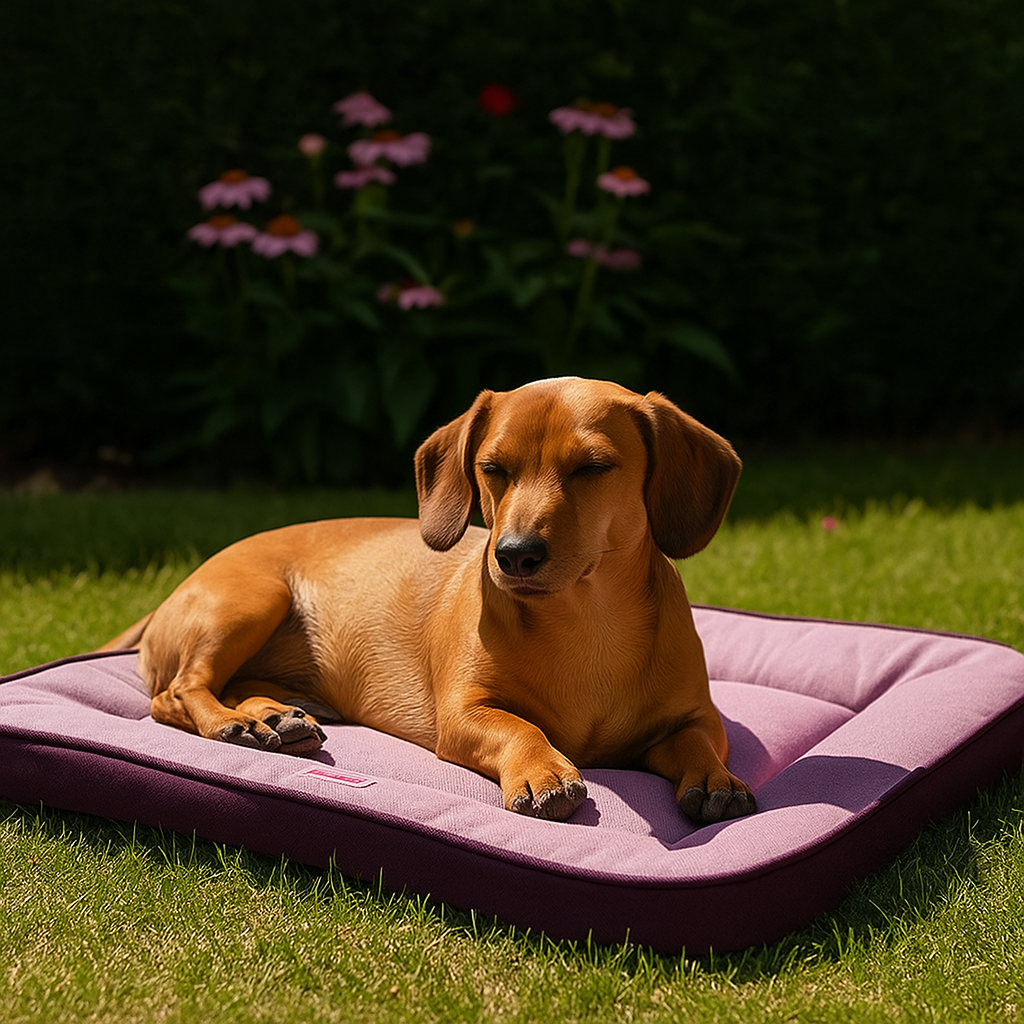 Hundebett für alle Jahreszeiten faltbar und tragbar | Naptura