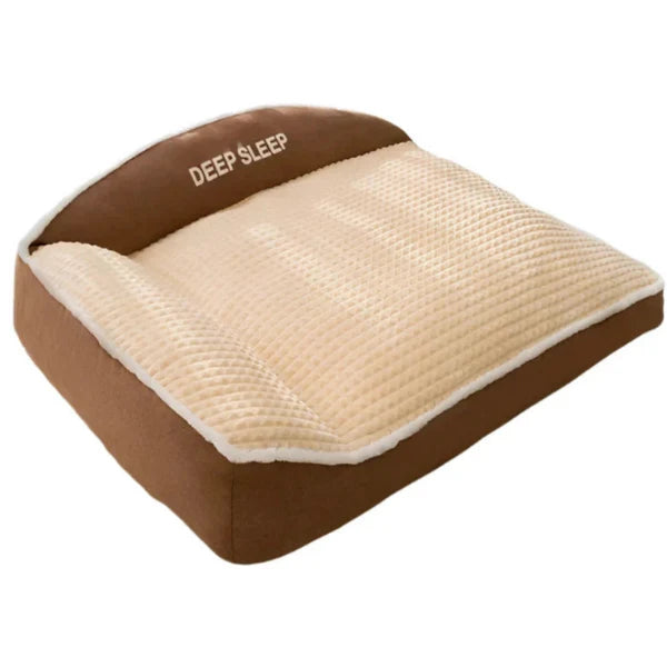 Hundebett mit Flanellbezug und weicher Füllung für Hunde | Torque