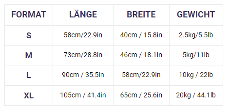 Hundebett mit Plüschfüllung und rutschfester Unterseite | Zephiro