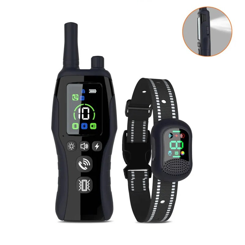 Hundehalsband mit Vibration Ton und Licht zur Erziehung | Dognalo