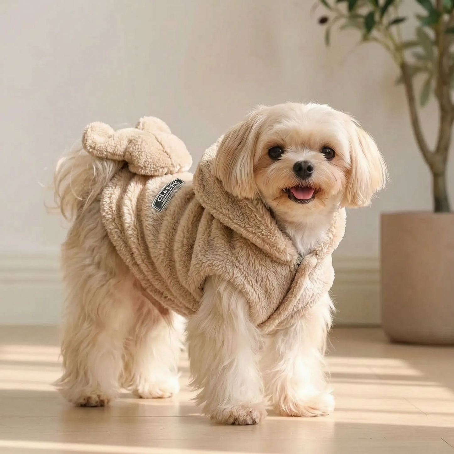 Hundemantel für kleine Hunde Flauschig und Warm