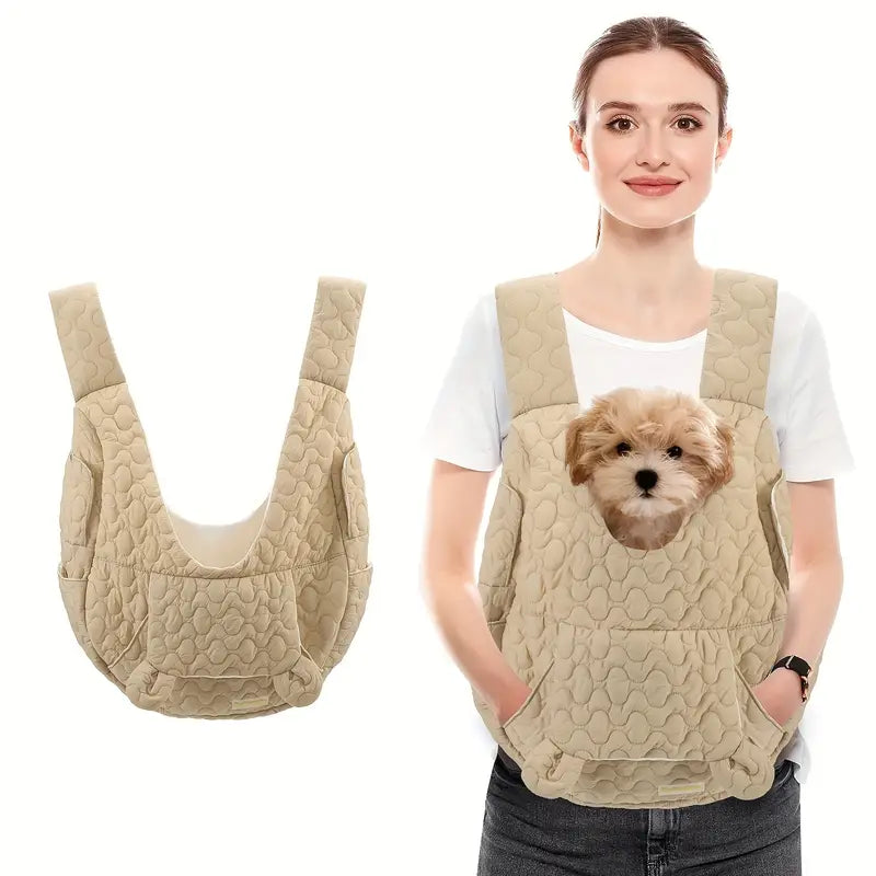 Hundetasche für unterwegs mit kuscheligem Innenraum | Inez