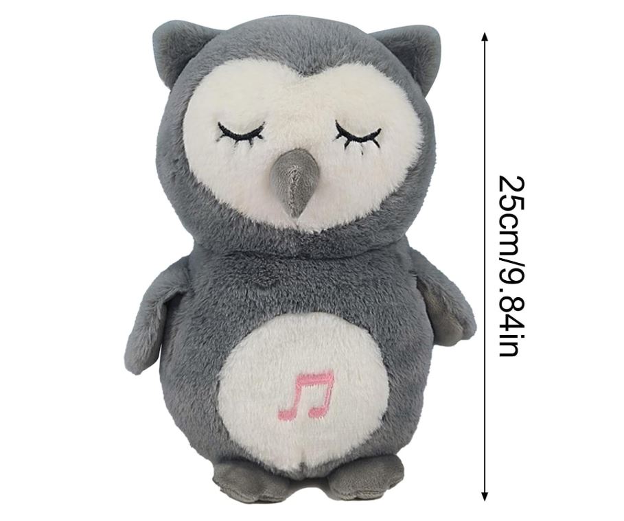 Eddy Beruhigendes Hunde-Kuscheltier mit realistischer Atmung