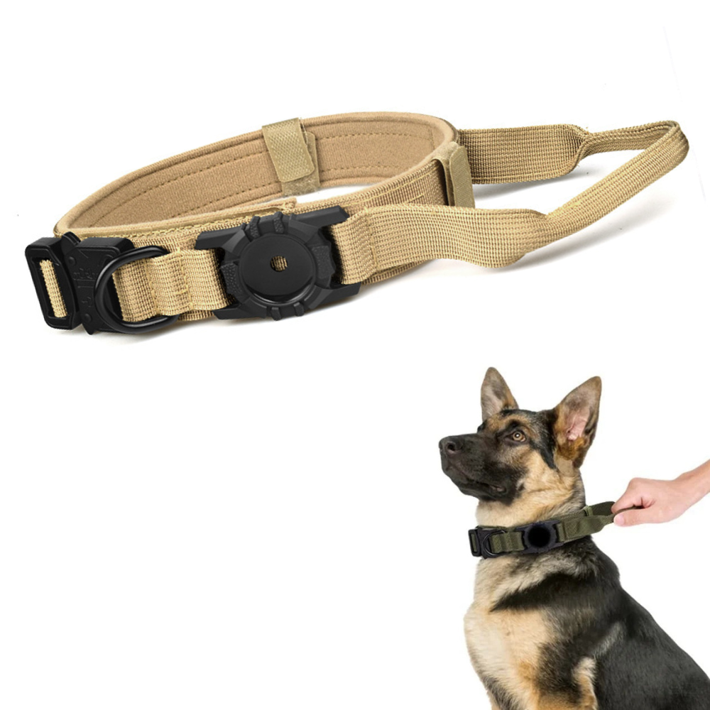Stefanus | AirTag Hundehalsband mit Griff