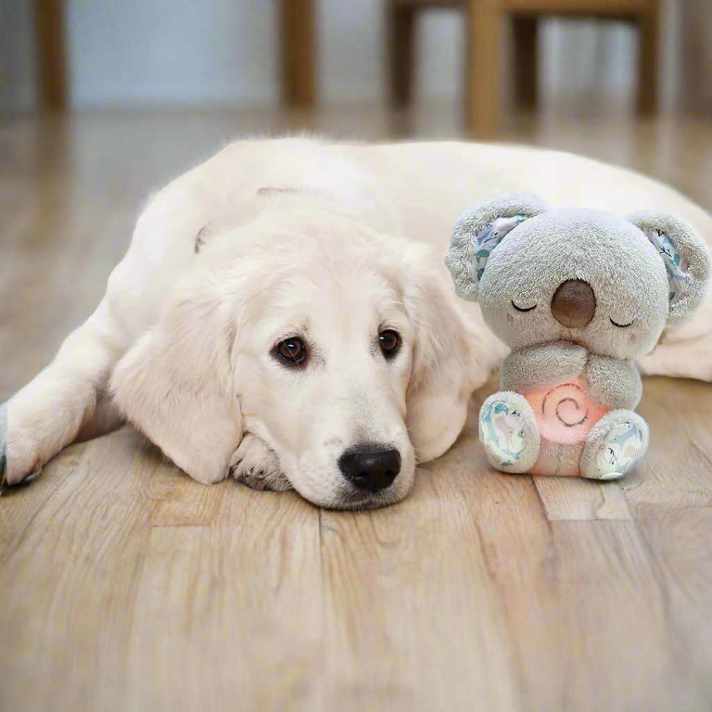 Hanno Beruhigendes Hunde-Kuscheltier mit realistischer Atmung