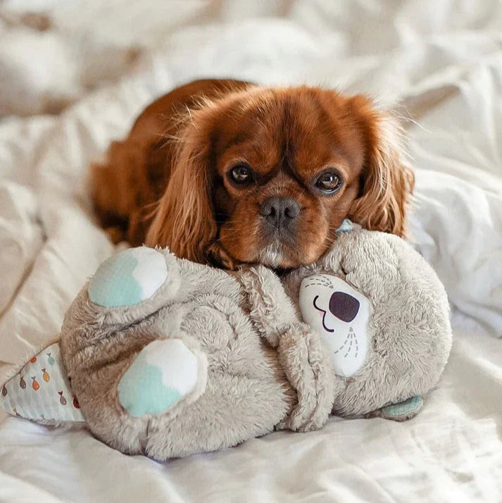 Realistisches Kuscheltier mit Atmung für Hunde Max