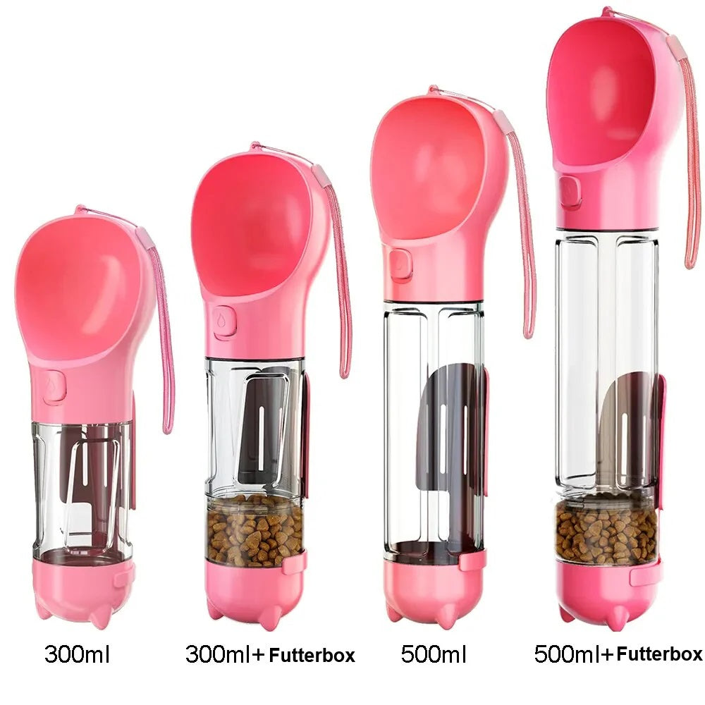 Rudi | Multifunktionale 4-in-1 Hundewasserflasche