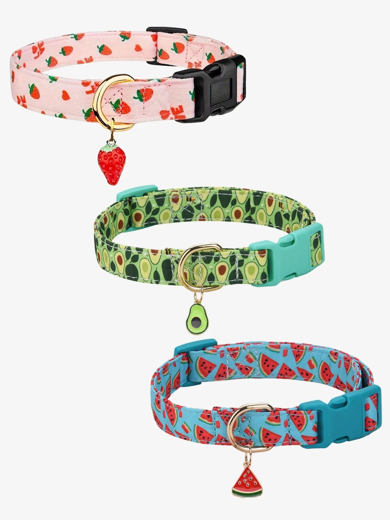 Edgar Fruchtmuster Hundehalsband Robust