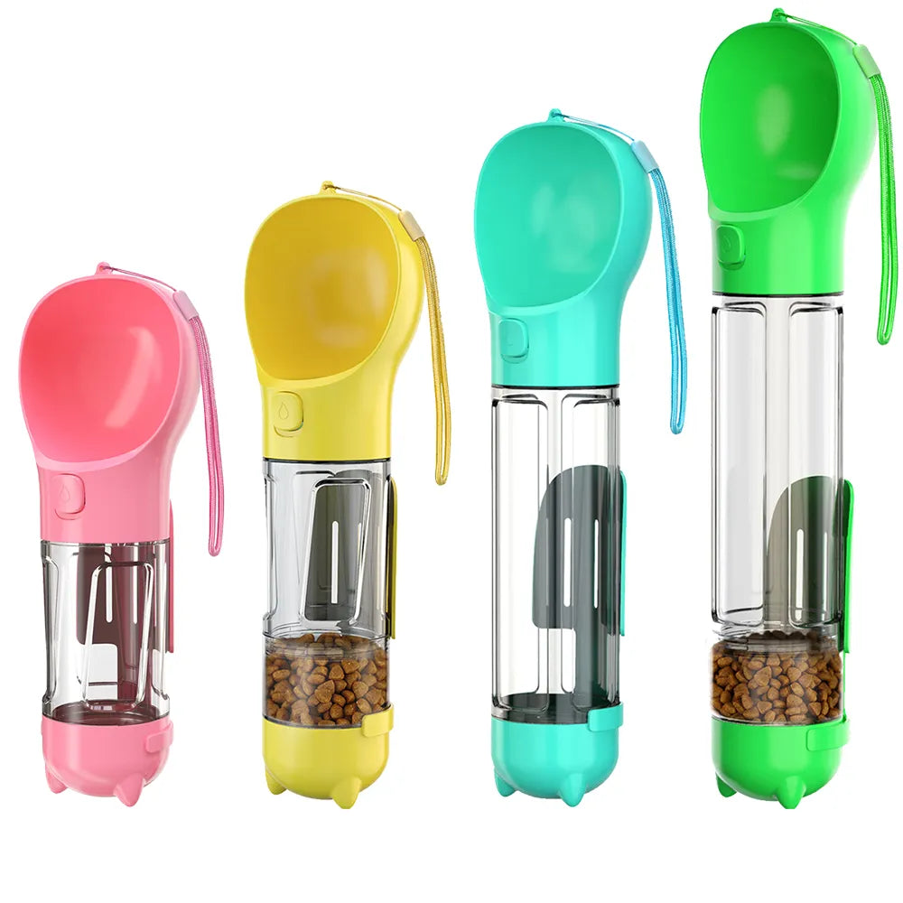 Rudi | Multifunktionale 4-in-1 Hundewasserflasche