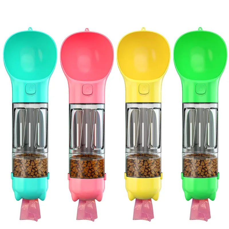 Rudi | Multifunktionale 4-in-1 Hundewasserflasche