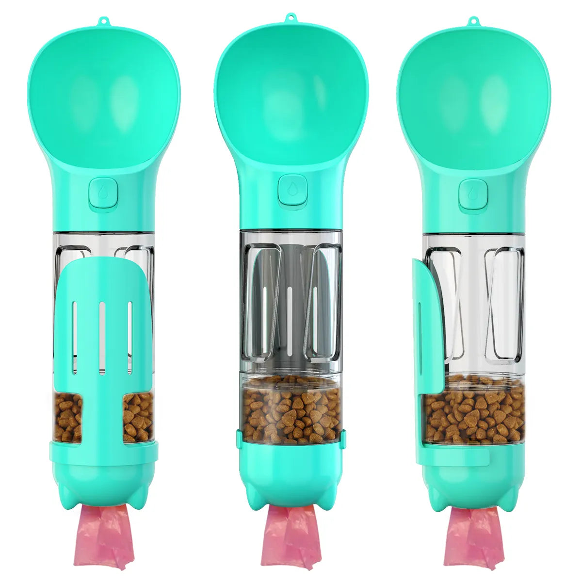 Rudi | Multifunktionale 4-in-1 Hundewasserflasche