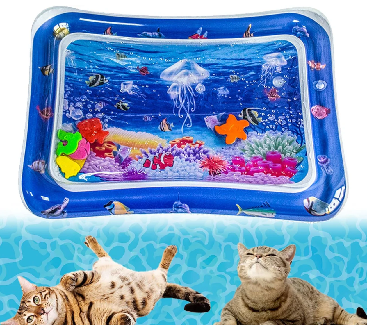 Minou Interaktive Wasser spielmatte für Haustiere