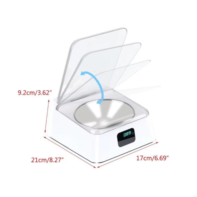 Hank | Automatischer Katzenfutterspender mit Timer und Digitalanzeige