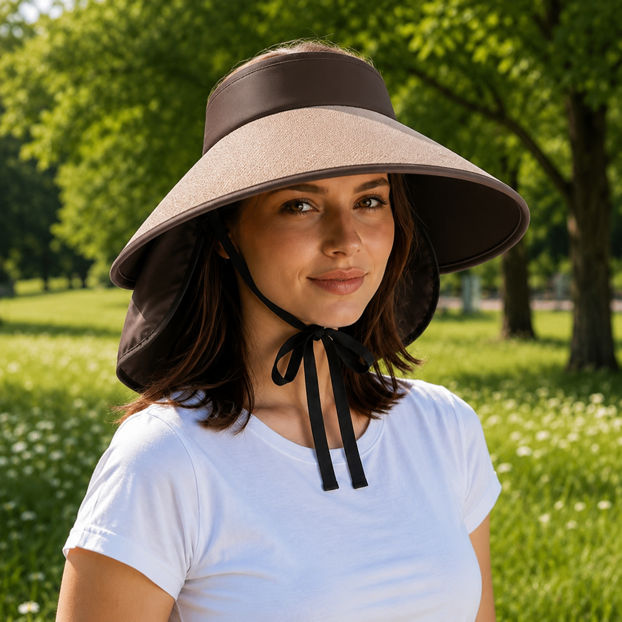 Sommerhut UPF 50+ UV Sonnenblende für Hundespaziergänge | Relvix
