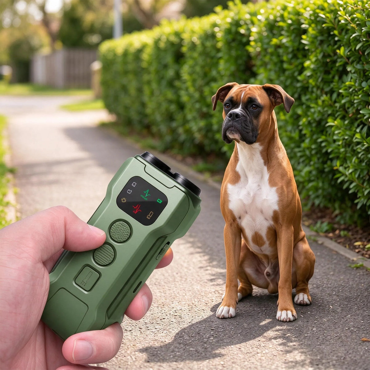 Ultraschall Hundetrainer Mit Integrierter LED