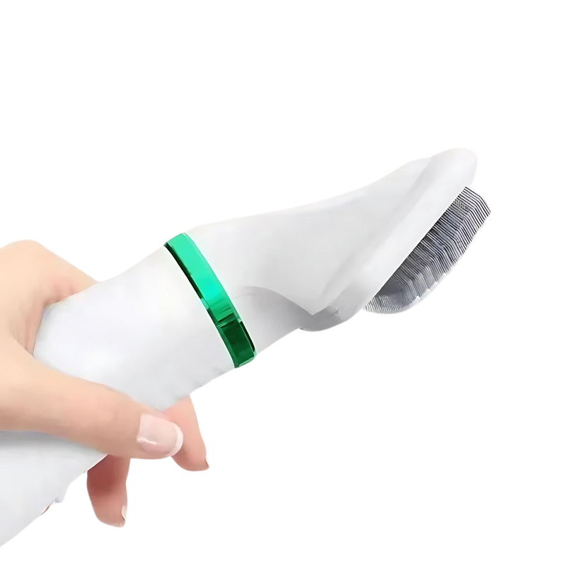 Desio | Haustierkamm mit Föhnaufsatz und sanfter Bürstfunktion