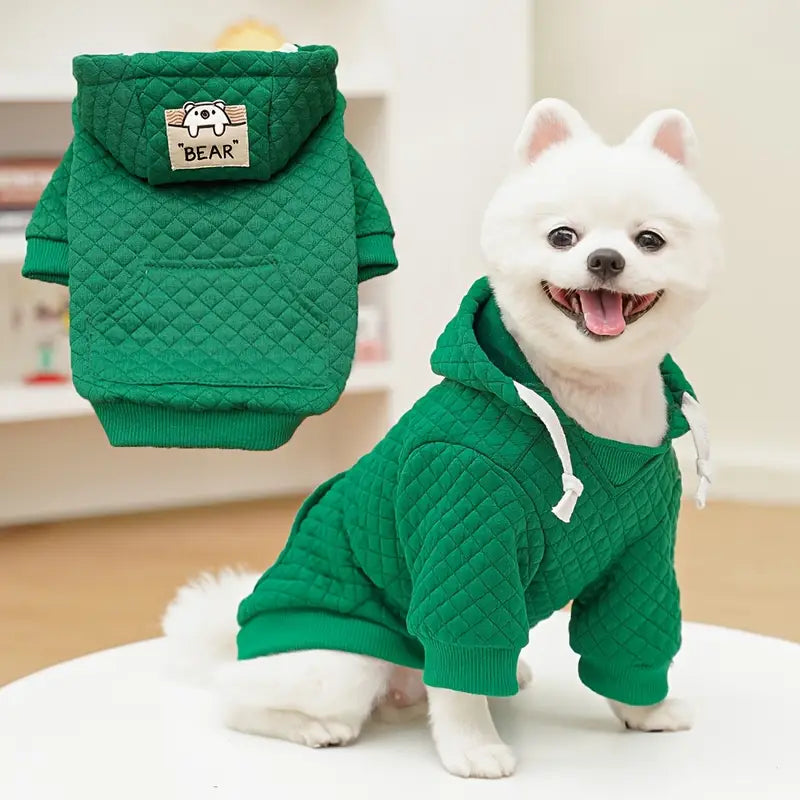 Silas Hunde Pullover mit Kapuze