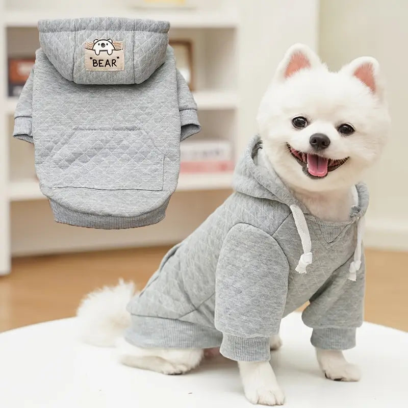 Silas Hunde Pullover mit Kapuze