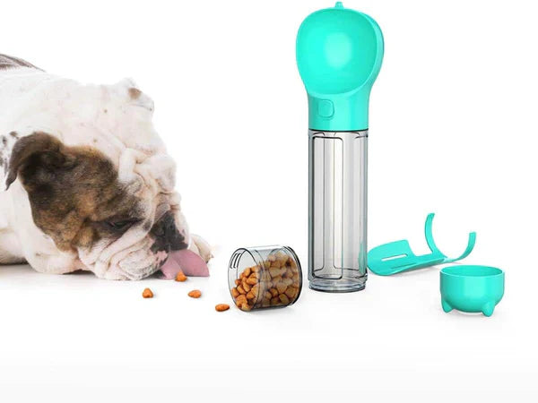 Rudi | Multifunktionale 4-in-1 Hundewasserflasche