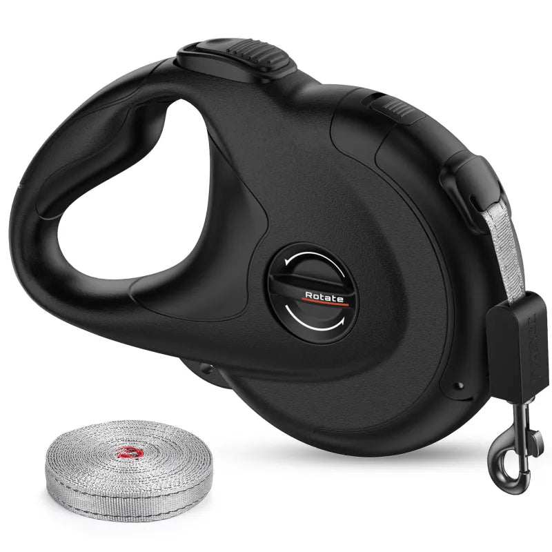 Carazo | Hundeleine mit 360° drehbarem Griff & Aufrollfunktion Für alle Hunde
