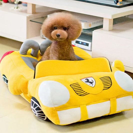 Stormzy Hundebett im Sportwagen-Design