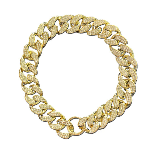 Julian Hundehalsband mit Diamanten