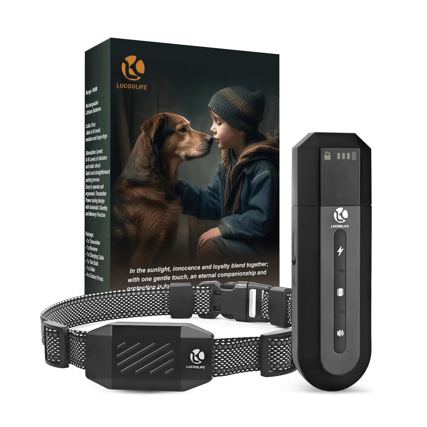 Levin Trainingshalsband mit Fernbedienung fr Hunde | verstellbar Nylon 450 kg | Knuddel Pfoten Levin Trainingshalsband mit Fernbedienung fr Hunde | verstellbar Nylon 450 kg | Knuddel Pfoten