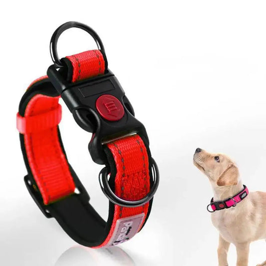 Heinrich Reflektierendes verstellbares Hundehalsband
