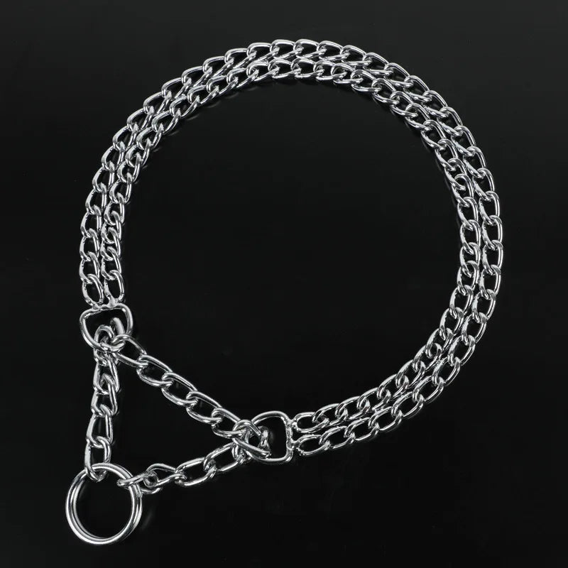 Patrick Bequemes Hundehalsband aus Metall