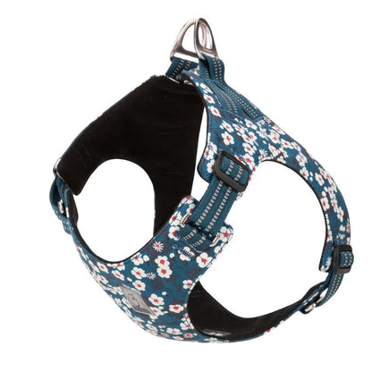 Theresa Verstellbares Hundegeschirr mit Blumenmuster