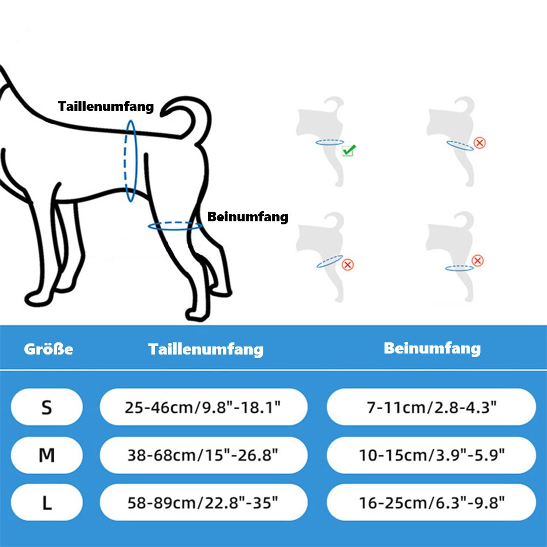 Sparky Unterstützender Stützgürtel Hunde