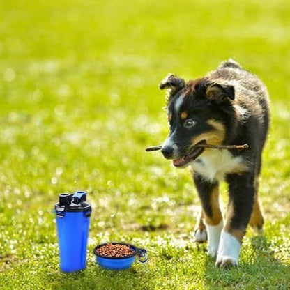 Zumo | Tragbare Trink- und Futterflasche für Haustiere unterwegs