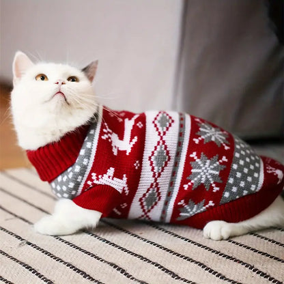 Blaze Gestrickter Pullover für Katzen